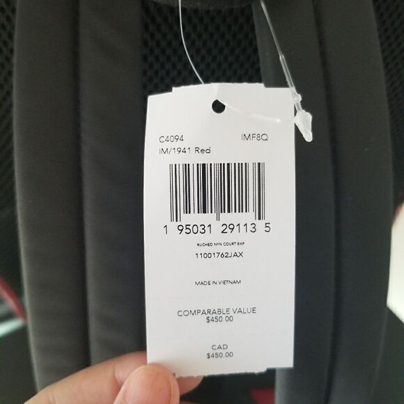 NWT Coach Court Backpack - Picture 6 of 8